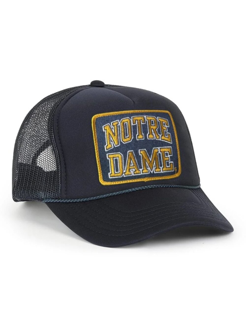 NWT Aviator Nation NOTRE DAME 2026 VINTAGE LOW RISE TRUCKER - NAVY